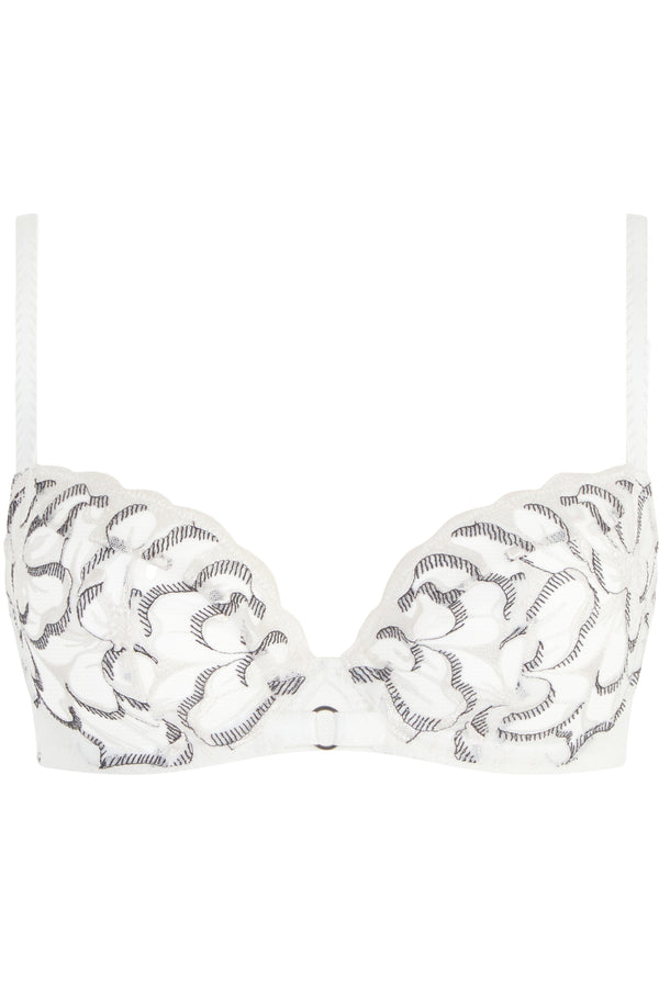 Chantelle Fleurs Lace Unlined Plunge Bra