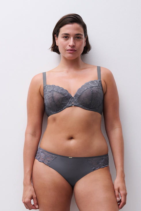 Chantelle Fleurs Lace Unlined Plunge Bra