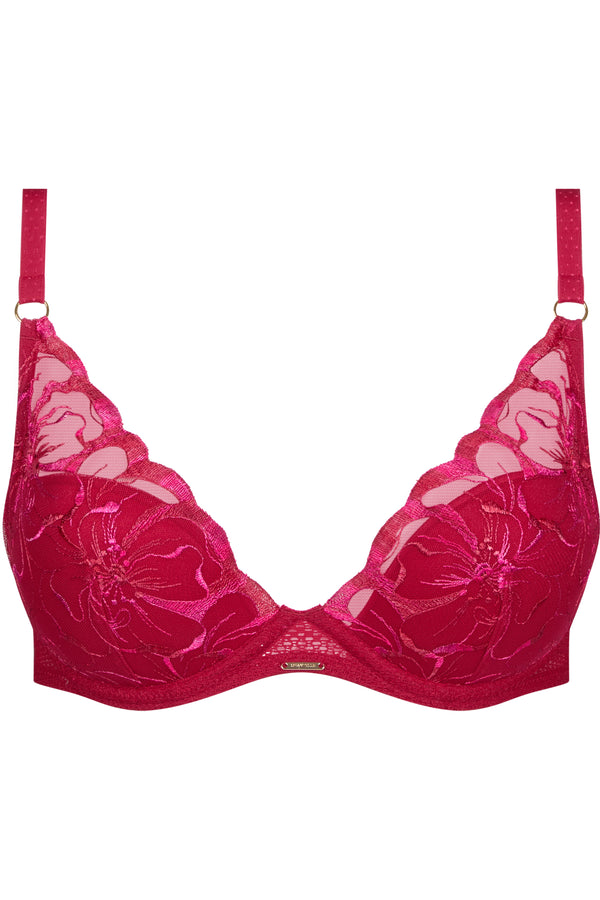 Chantelle Fleurs Plunge T-shirt Bra