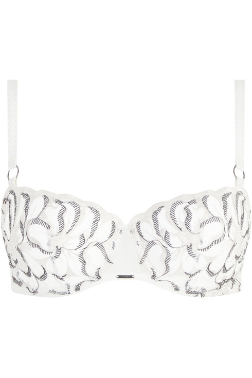 Chantelle Fleurs Lace Unlined Demi Bra