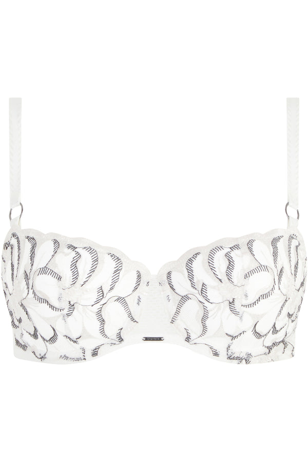 Chantelle Fleurs Lace Unlined Demi Bra