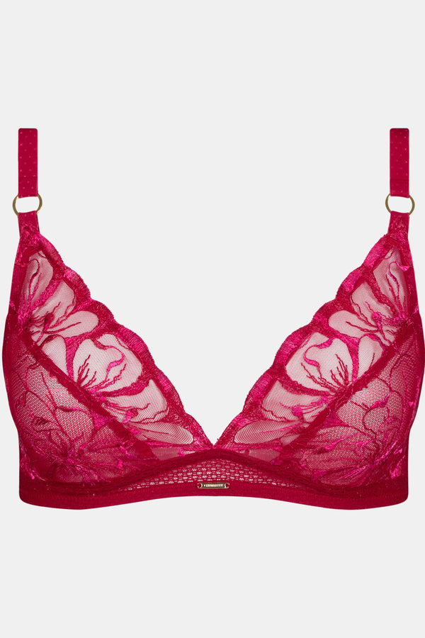 Chantelle Fleurs Wirefree Triangle Bra