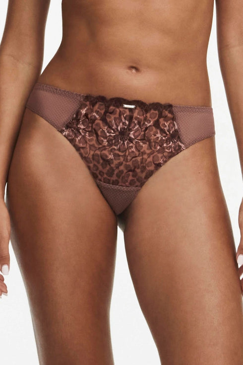 Chantelle Fleurs Lace Thong