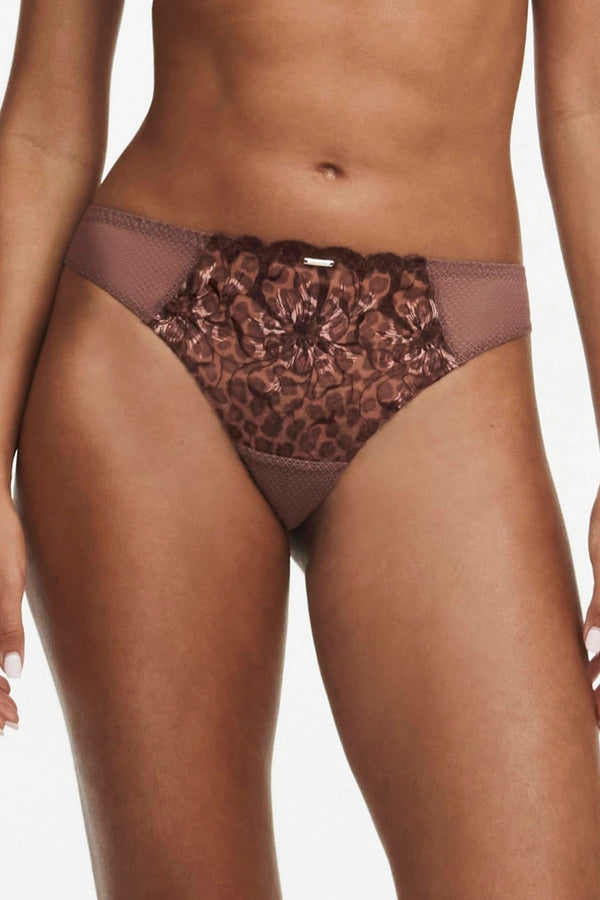 Chantelle Fleurs Lace Thong