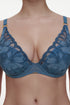 Chantelle Fleurs Signature Lace Plunge T-shirt Bra