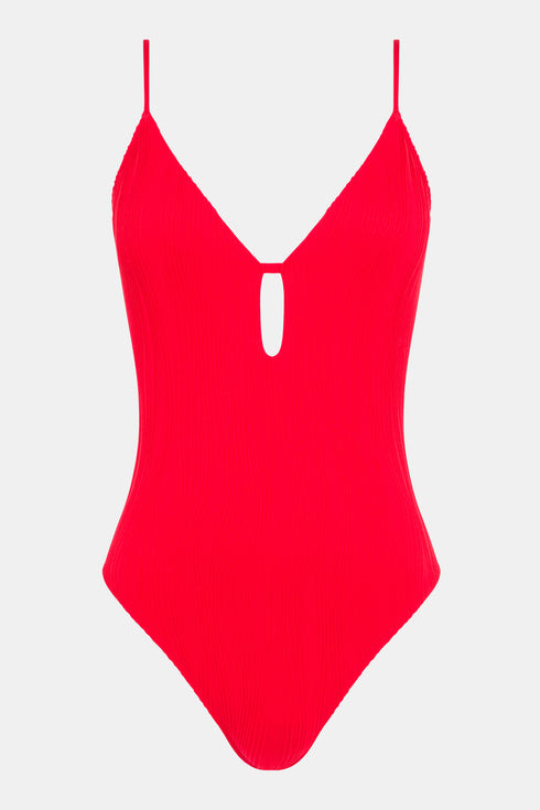 Chantelle Swim One Size Flex-size Wireless Plunge Swimsuit