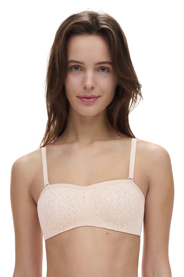 Chantelle Norah Lace Unlined Strapless Bra