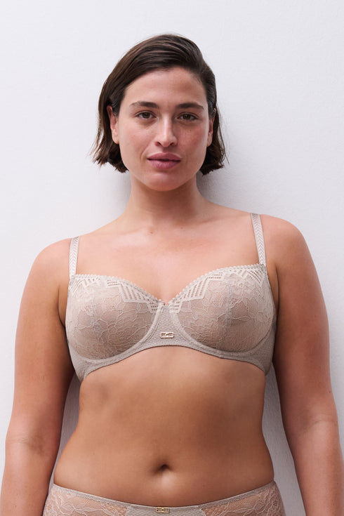 Chantelle Origins Lace Unlined Demi Bra