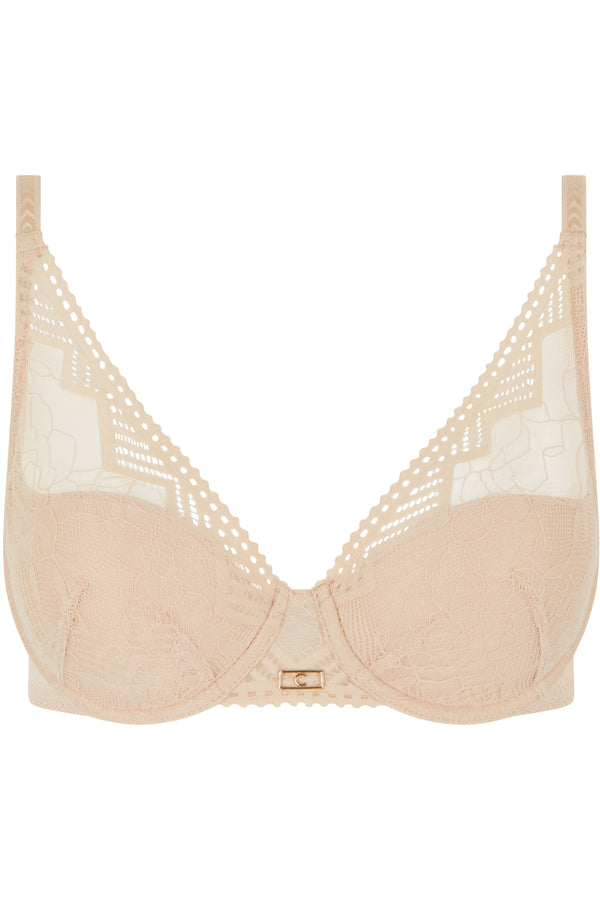 Chantelle Origins Lace Lightweight Plunge Bra
