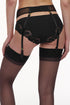 Chantelle Cabaret Sauvage Lace Garter Belt