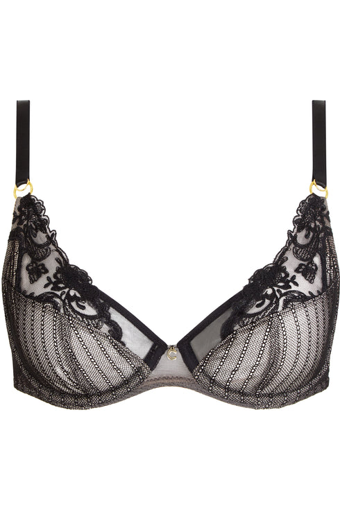 Chantelle Cabaret Sauvage Lace Full Coverage Underwire Bra