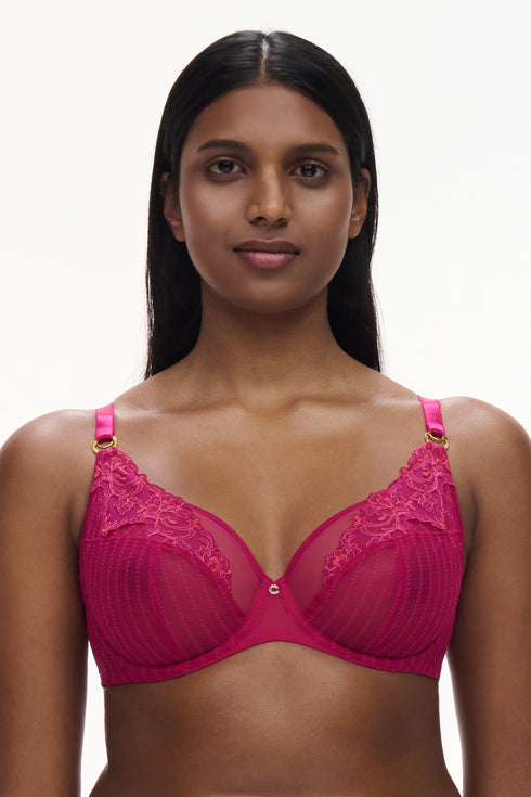 Chantelle Cabaret Sauvage Lace Full Coverage Underwire Bra
