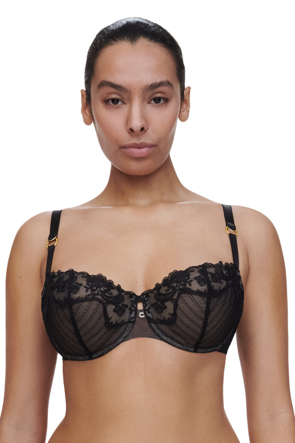 Chantelle Cabaret Sauvage Lace Unlined Demi Bra
