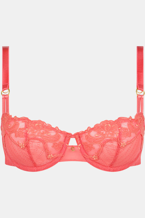 Chantelle Cabaret Sauvage Lace Unlined Demi Bra