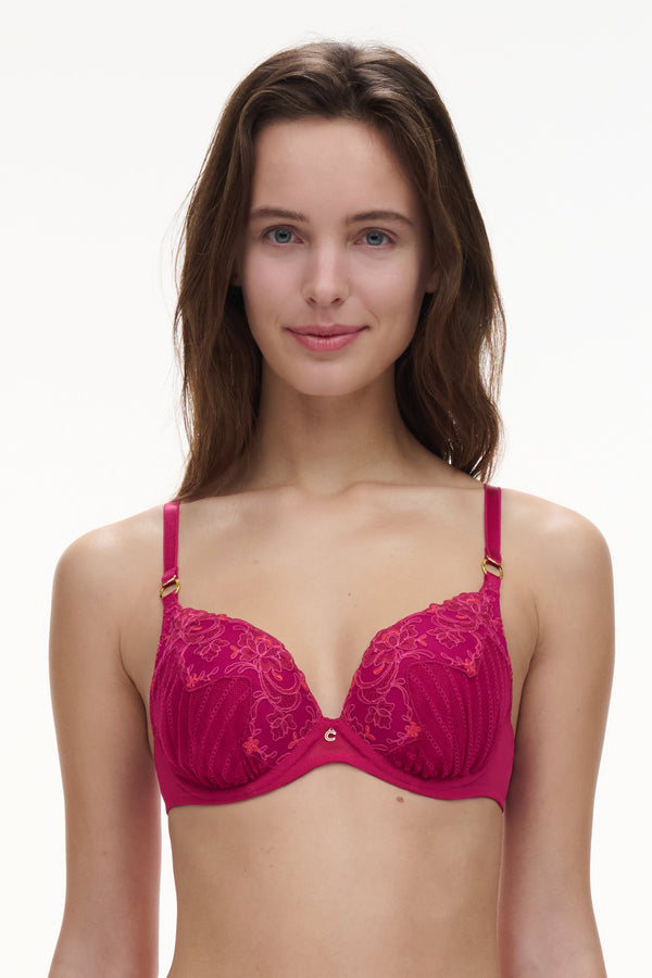 Chantelle Cabaret Sauvage Lace Push Up Bra