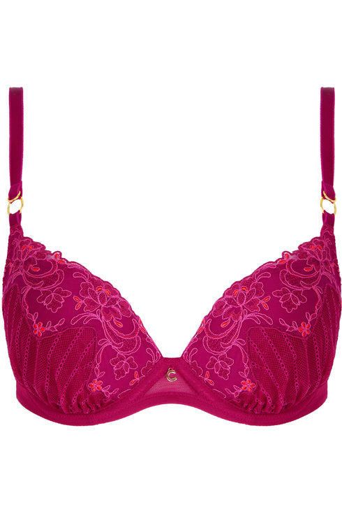 Chantelle Cabaret Sauvage Lace Push Up Bra
