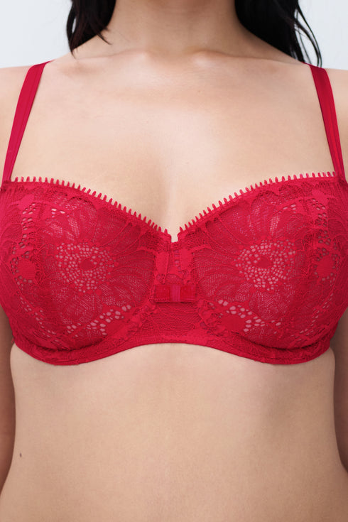 Chantelle Day To Night Lace Unlined Demi Bra