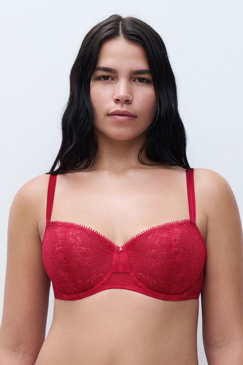 Chantelle Day To Night Lace Unlined Demi Bra