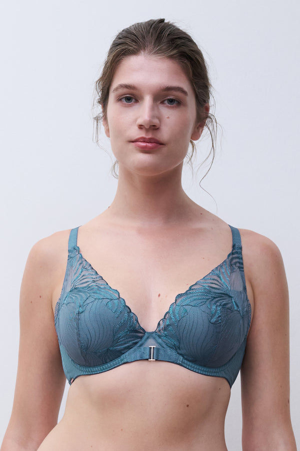 Chantelle Legend Lace Plunge Contour Bra