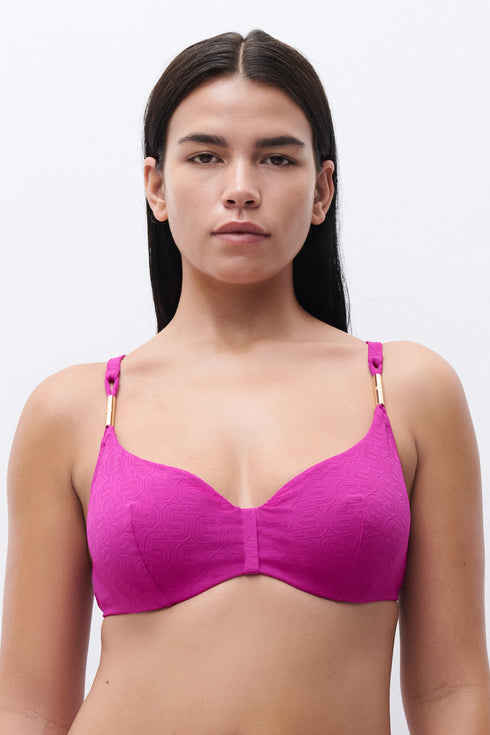 Chantelle Hera Covering Underwired Bikini Top