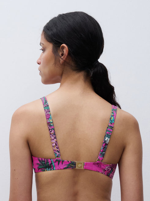 Chantelle Sauvage Covering Underwired Bikini Top