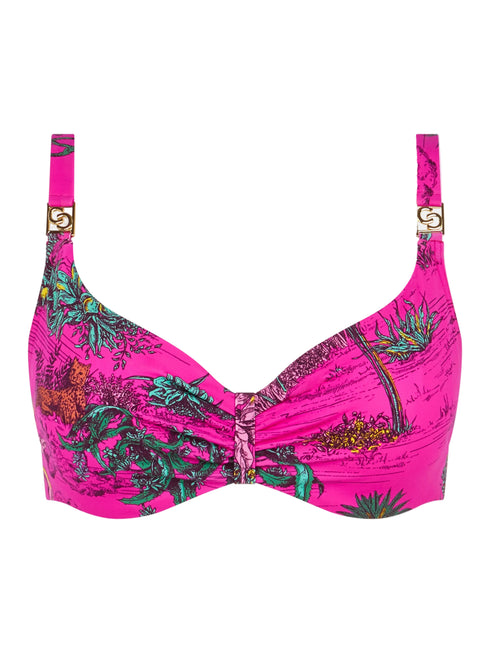 Chantelle Sauvage Covering Underwired Bikini Top