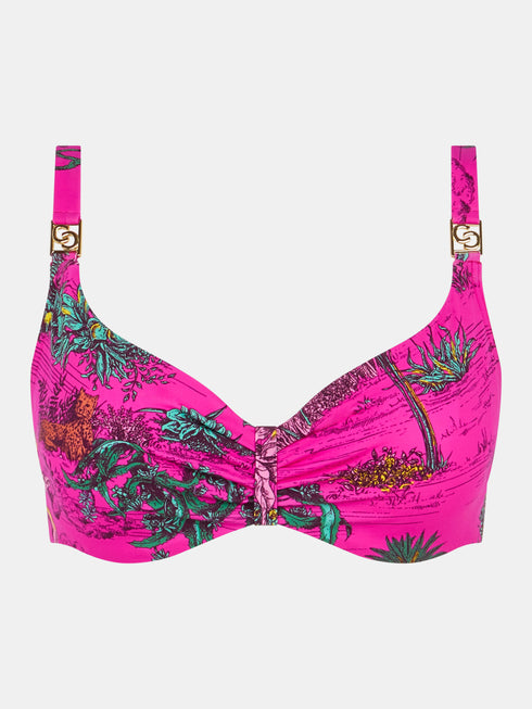 Chantelle Sauvage Covering Underwired Bikini Top