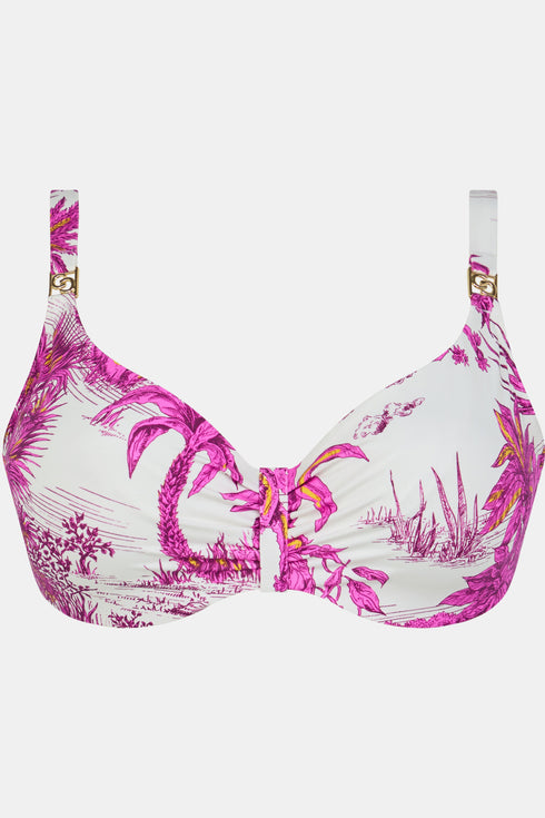 Chantelle Sauvage Covering Underwired Bikini Top