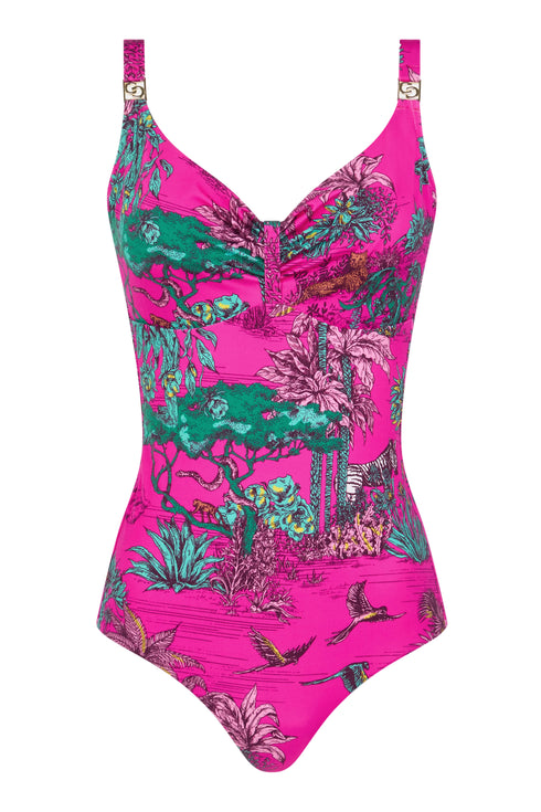 Chantelle Sauvage Covering Underwired Swimsuit