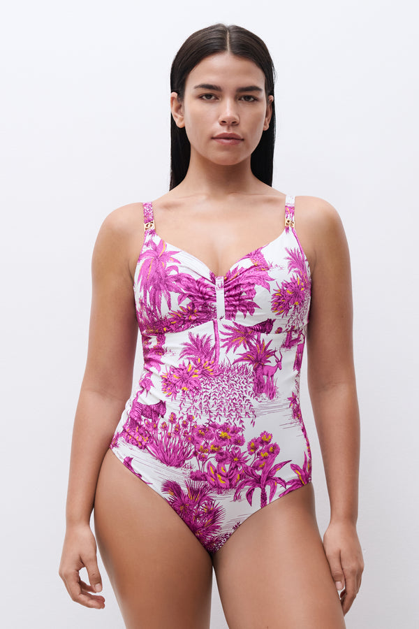 Chantelle Sauvage Covering Underwired Swimsuit