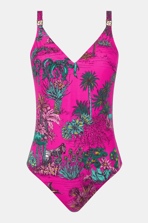 Chantelle Sauvage Wirefree Triangle Spacer Swimsuit