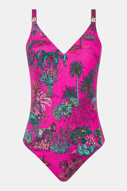 Chantelle Sauvage Wirefree Triangle Spacer Swimsuit