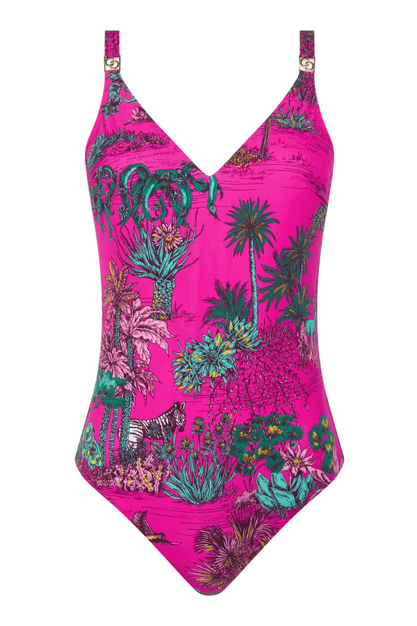 Chantelle Sauvage Wirefree Triangle Spacer Swimsuit