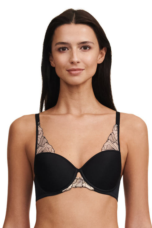 Chantelle Tattoo Love Half-cup Memory Bra