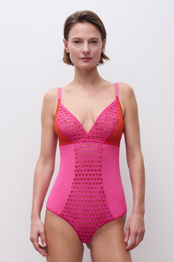 Chantelle Poison Lace Bodysuit