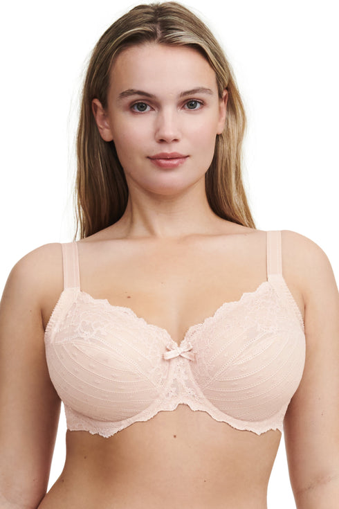 Chantelle Rive Gauche Lace Full Coverage Unlined Bra
