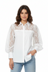 Shan Elizabeth Lace Detail Shirt