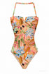 Shan Сlassique Classic bandeau one-piece swimsuit