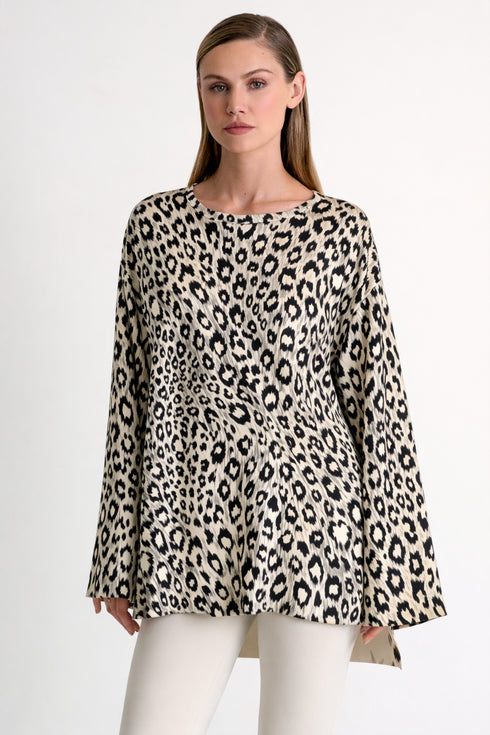 Shan Sofia Jersey oversized crewneck