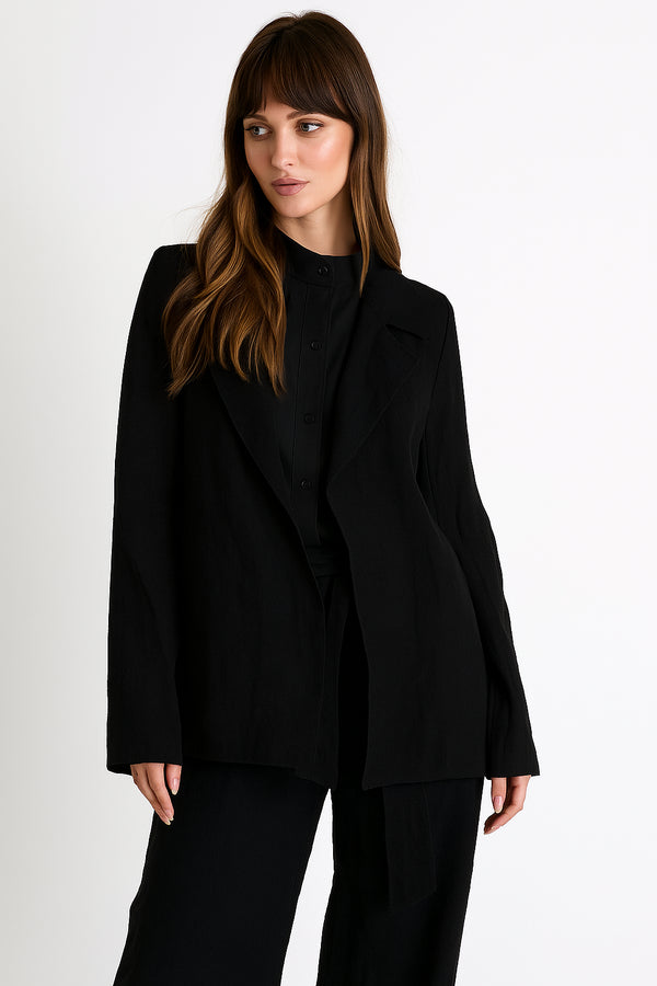 Shan Lina Linen Blazer