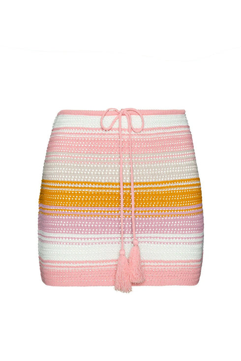 PQ Swim Clementine Ellie Crochet Skirt