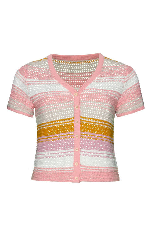 PQ Swim Clementine Ellie Crochet Top