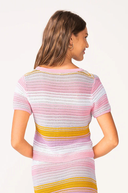 PQ Swim Clementine Ellie Crochet Top