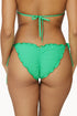 PQ Swim Clover Embroidered Lettuce Edge Tie Bottoms
