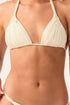 PQ Swim Cream Mila Triangle Top