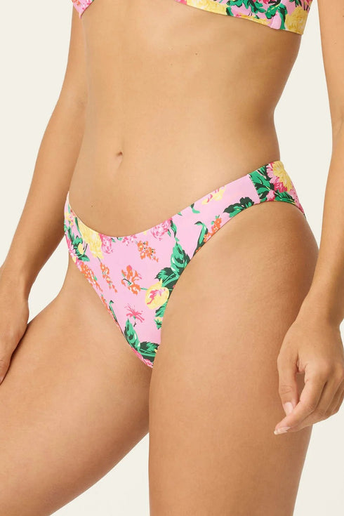 PQ Swim Swim Dahlia Basic Ruched Bottom