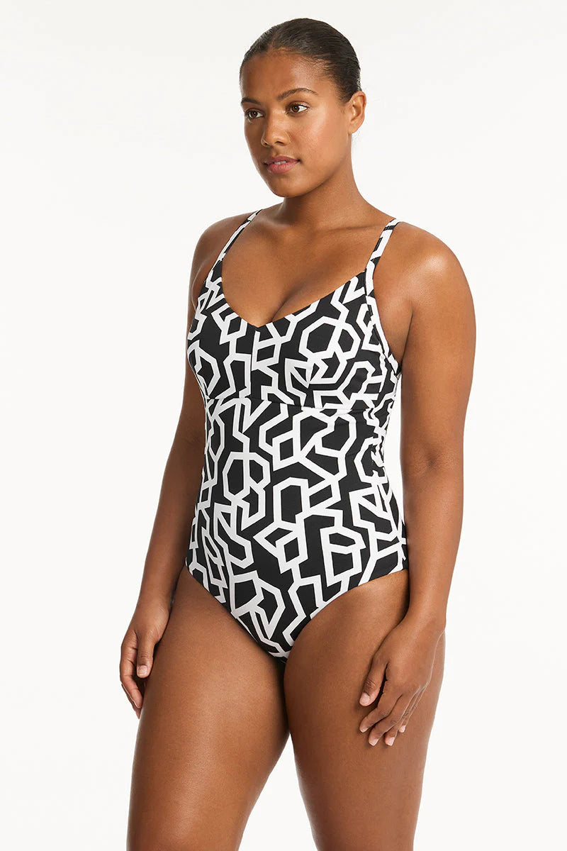 Sea Level D- & DD-Cup One-Piece Swimsuit