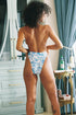 Gottex Flirtt Summer Toile High Waist High Leg Bikini Bottom