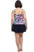 Gottex Wild Parade Plus Size Underwire Tankini Top