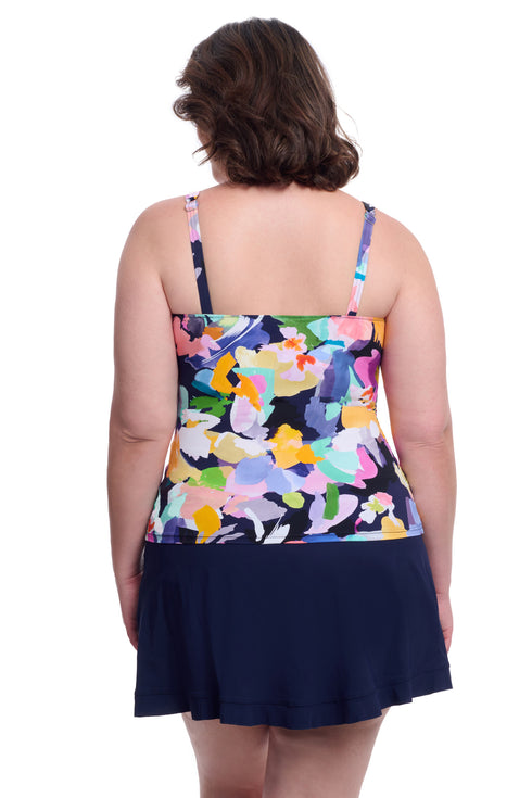 Gottex Profile By Gottex Holi Plus Size Sweetheart Underwire Tankini Top